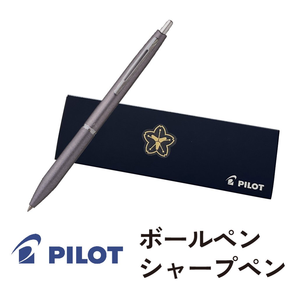 パイロット　ボールペン　ボールペン・アクロ・グレーの画像