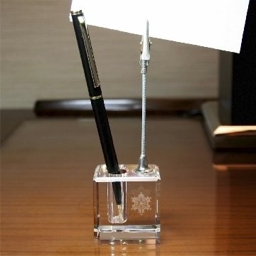 ペンスタンドメモクリップ/２D加工の画像
