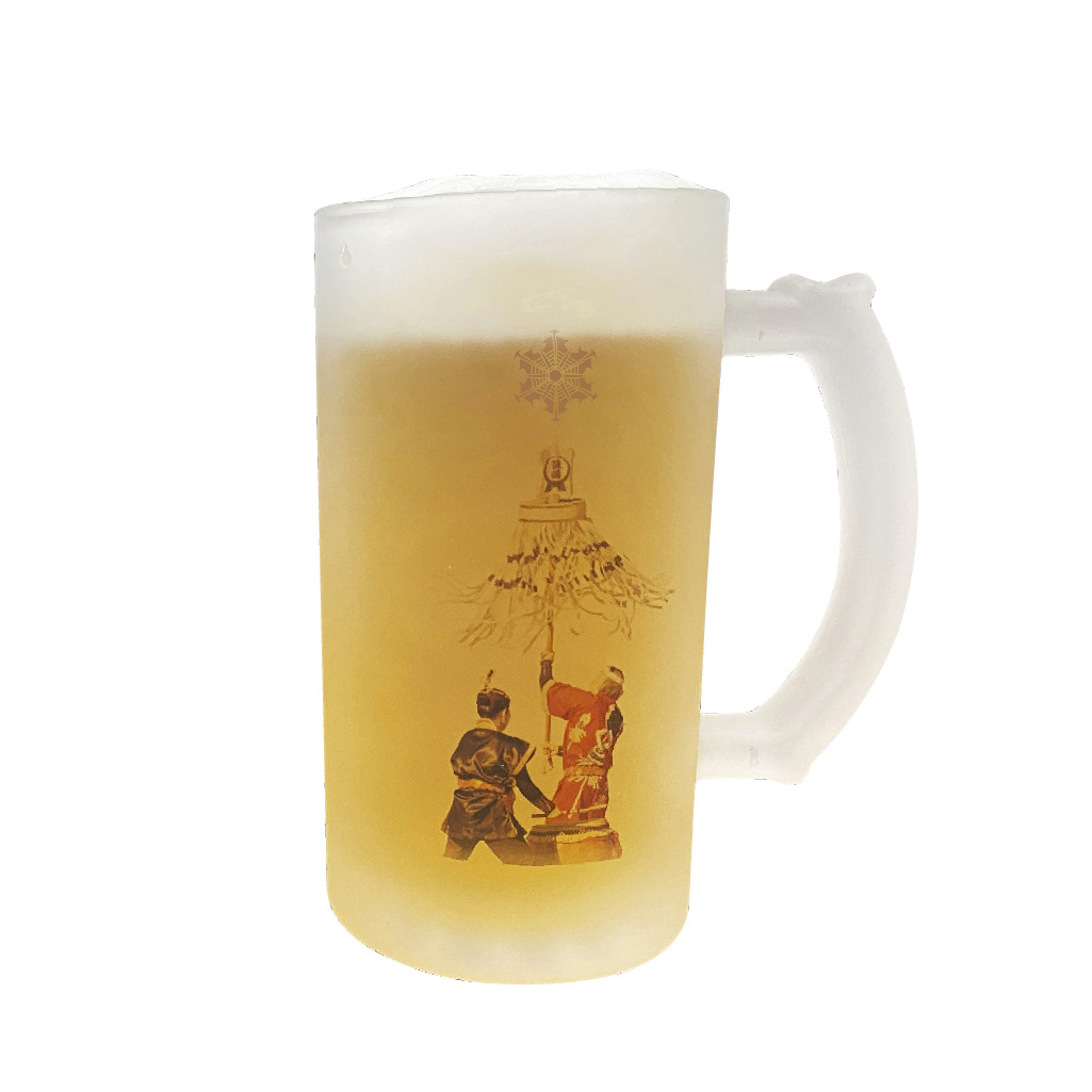 ビールジョッキ　フルカラー（スモーク）の画像