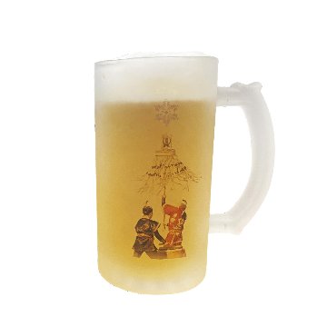 ビールジョッキ　フルカラー（スモーク）の画像