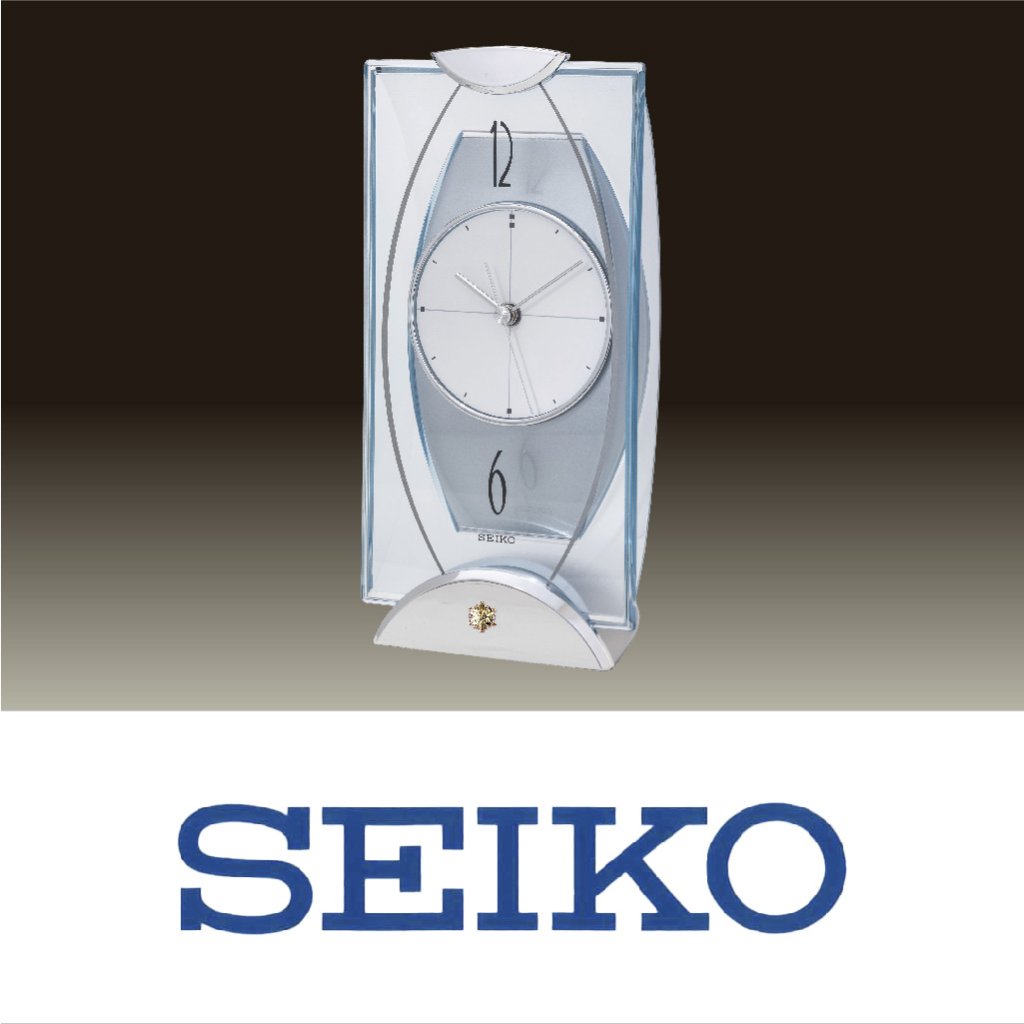 セイコー　クオーツ置時計の画像
