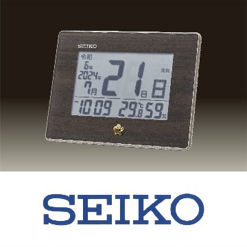 セイコー　和暦表示付き電波時計の画像