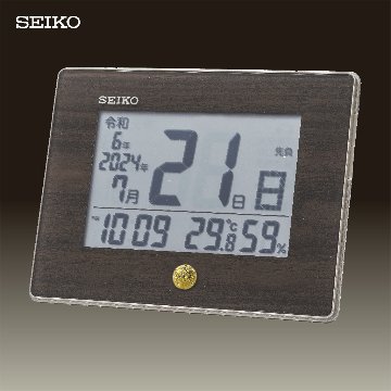 セイコー　和暦表示付き電波時計の画像