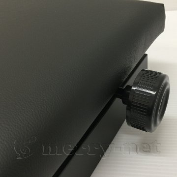 ピアノ椅子 高低自在タイプ 黒色 イトマサ AP-BK ブラックの画像