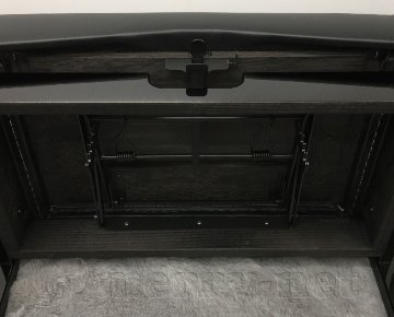 日本製 幅71cm 大型 ピアノ椅子 MK-71 ラック式高さ調整の画像