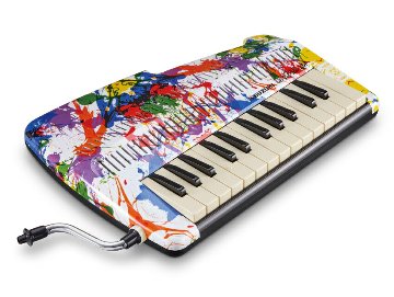 限定品 スズキ 鍵盤リコーダー andes 25F Splash スプラッシュ 鍵盤