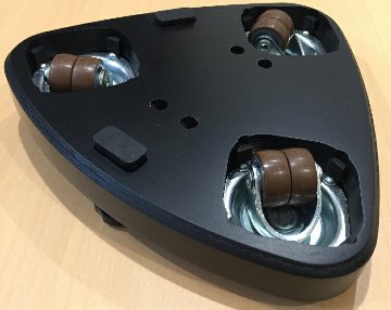 UFOインシュ：グランドピアノ用移動器具(補助キャスター) シングルキャスター用　1台分の画像