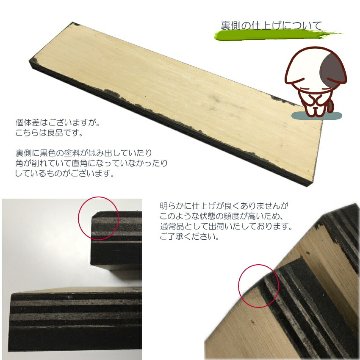 ピアノ据付用敷き板「あんしんくん」キャスター位置凹タイプの画像