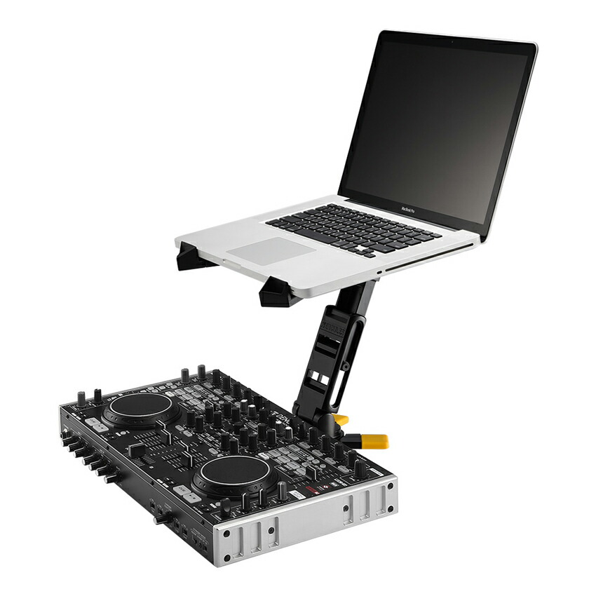 HERCULES ラップトップスタンド DG400BB ノートパソコンスタンド タブレット スタンド 折りたたみタイプ 専用キャリングバッグ付き 高さ 角度調整可能の画像