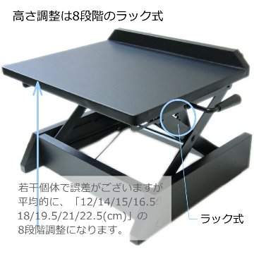 足置き台　小型　UP-S　ピアノ補助台の画像