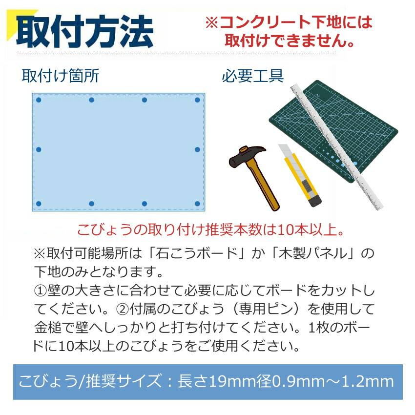 【簡単取付】 防音パネル 断熱ボード 吸音シート 壁用 DIYリフォームに最適 60×80cm 3枚セットの画像
