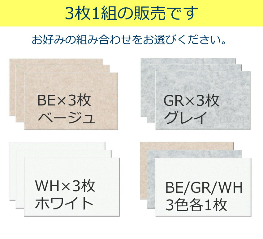【簡単取付】 防音パネル 断熱ボード 吸音シート 壁用 DIYリフォームに最適 60×80cm 3枚セットの画像