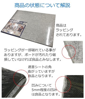 【簡単取付】 防音パネル 断熱ボード 吸音シート 壁用 DIYリフォームに最適 60×80cm 3枚セットの画像