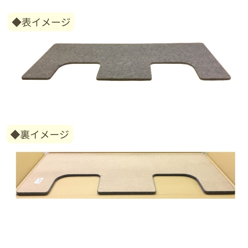 イトマサ 床補強ボード ビッグパネルプラス グレ- ピアノの重量を面に分散させるパネル ピアノボード  ITOMASA 補助台との併用可能の画像