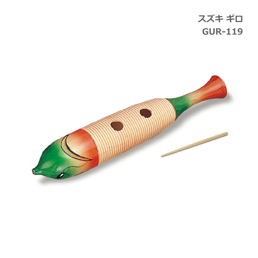 スズキ ギロ GUR-119 鈴木楽器 ウッドギロ SUZUKIの画像