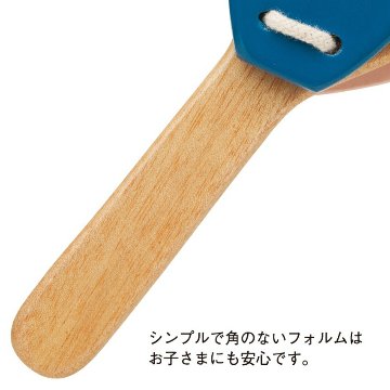 柄付きカスタネット パタパタフラッパー キッズパーカッションの画像