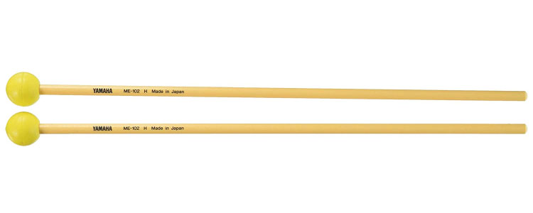 ヤマハ マレット ゴム球 ME-102 2本1セット YAMAHA エデュケーショナルモデルの画像