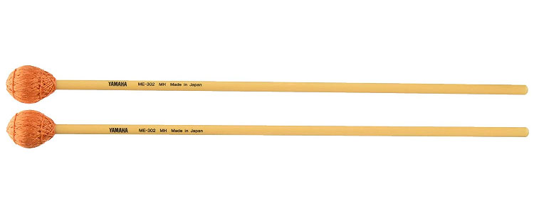 ヤマハ マレット 綿糸巻 ME-302 2本1セット YAMAHA エデュケーショナルモデルの画像