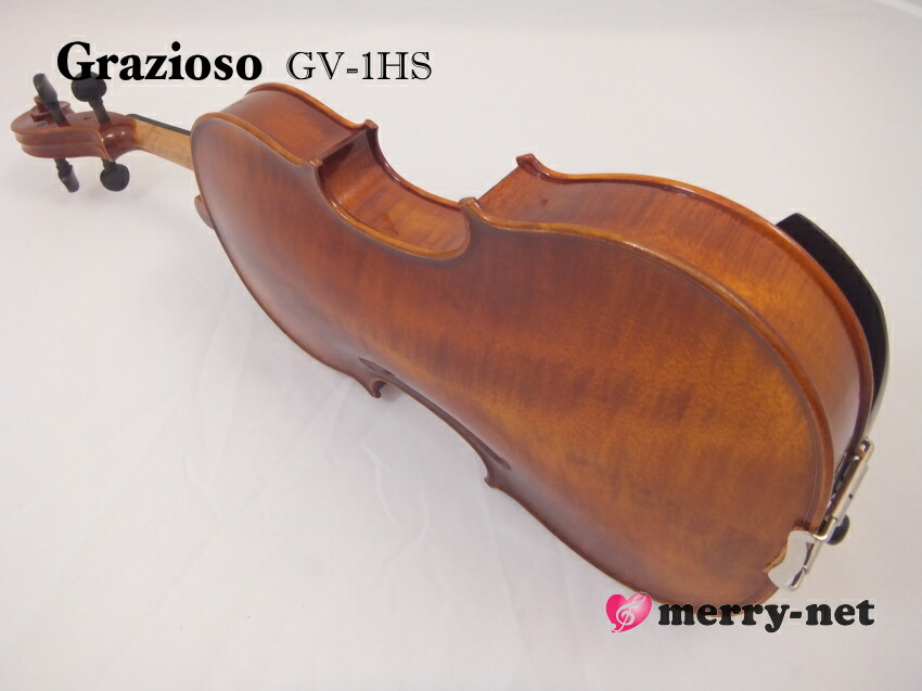 Grazioso GV-1HS 1/2  バイオリン 4点セットの画像