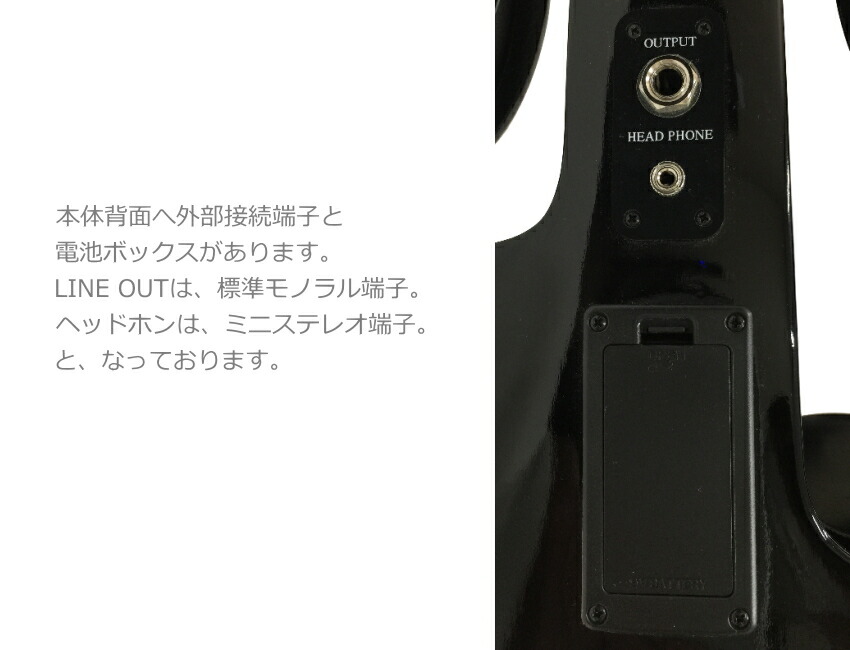 エレキバイオリン EV-202 BKブラック カルロジョルダーノ「カーボン弓＆クリップチューナー付き11点セット」の画像