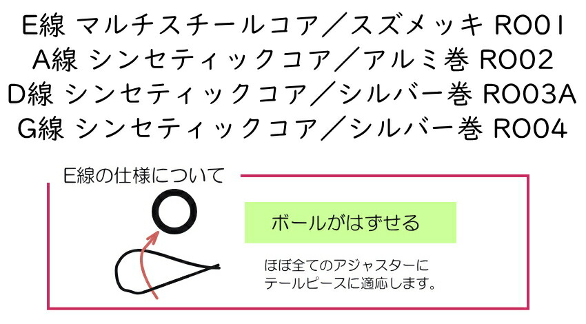 Thomastik RONDO RO100 4/4バイオリン弦セット E線ボールループ兼用 トマスティック ロンドの画像
