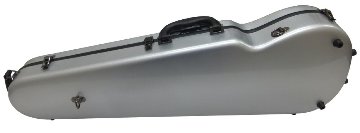 イーストマン バイオリンケース「シルバー」CAVL16/定番 グラスファイバー ハードケース EASTMAN STANDARDの画像