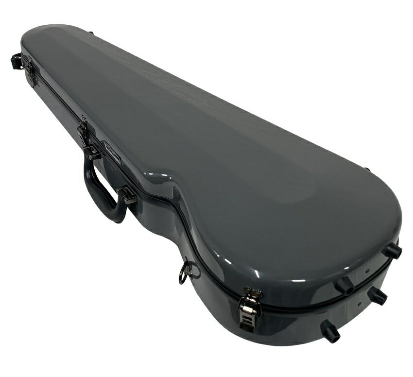 本革製 弓留めセット■イーストマン バイオリンケース「ダークグレイ」CAVL16 定番 グラスファイバー ハードケース EASTMAN STANDARDの画像
