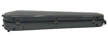 本革製 弓留めセット■イーストマン バイオリンケース「ダークグレイ」CAVL16 定番 グラスファイバー ハードケース EASTMAN STANDARDの画像