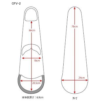 Carbon Mac ( カーボンマック ) カーボンファイバー製 バイオリン ケースCFV-2S【サテンダークグリーン】 CFV2S-GRN【楽譜バッグ/レインコートセット】の画像