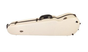 イーストマン バイオリンケース「サンドベージュ」CAVL16/定番 グラスファイバー ハードケース■楽譜バッグ/レインコートセットの画像