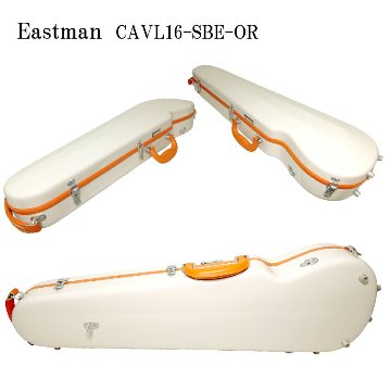 イーストマン バイオリンケース 【サンドベージュ/ORフレーム】CAVL16/定番 バイオリン ハードケース CAVL-16 EASTMANの画像