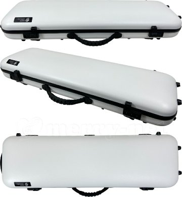 LION カーボン バイオリンケース SolidPro 上位モデル スノーホワイトの画像