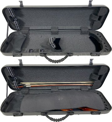 LION カーボン バイオリンケース SolidPro 上位モデル スノーホワイトの画像