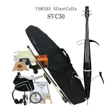 ヤマハ サイレントチェロ SVC-50「弓、松脂など付」の画像