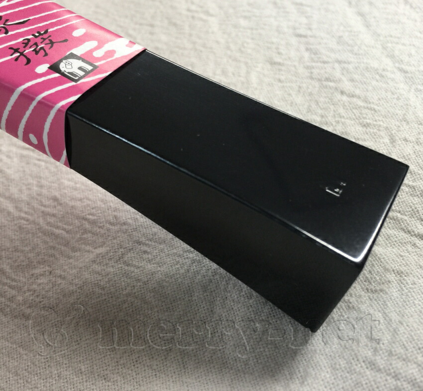 定番の津軽三味線用バチ 樹脂製 撥 黒 12号の画像