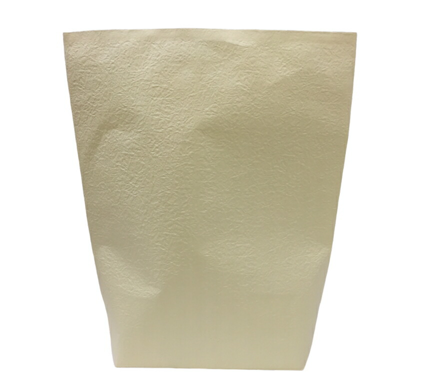 津軽三味線 もみ和紙袋 クリーム色 日本製 湿気対策 防湿 三味線の保護の画像