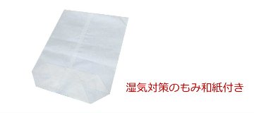 津軽三味線用長袋 茶系 ブラウン 花柄 もみ和紙付き 湿気対策 三味線の保護の画像