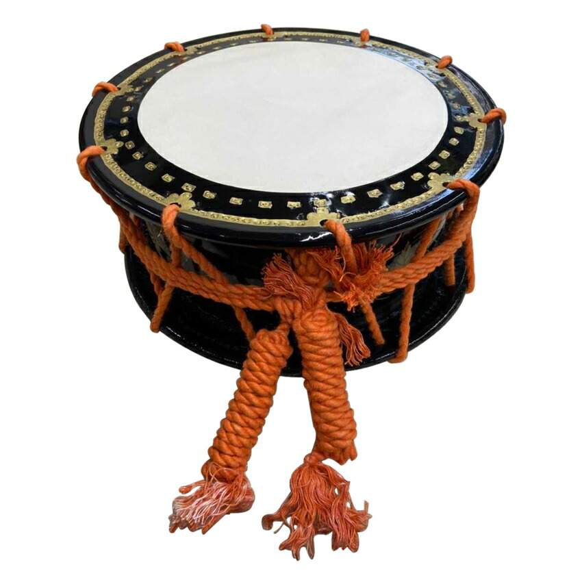 締太鼓 ケース付き TST 蒔絵胴 和楽器/和太鼓 能楽から祭囃子、組太鼓まで用途が幅広いの画像
