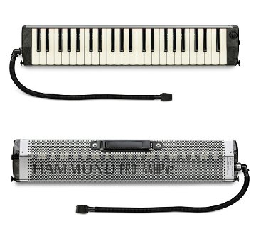 スズキ エレアコ鍵盤ハーモニカ HAMMOND PRO-44HPv2 ストラップ/WL20付 SUZUKIの画像