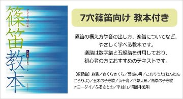 スズキ オリジナル 篠笛 童子 八本調子 樹脂製 SNO-02 教本付き 入門用 教材 鈴木楽器の画像
