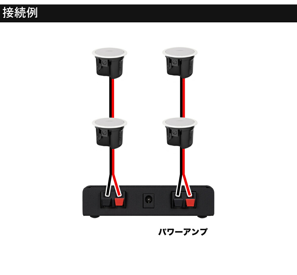 BOSE 天井埋め込みスピーカー 白 4台セット 店舗BGM等にの画像