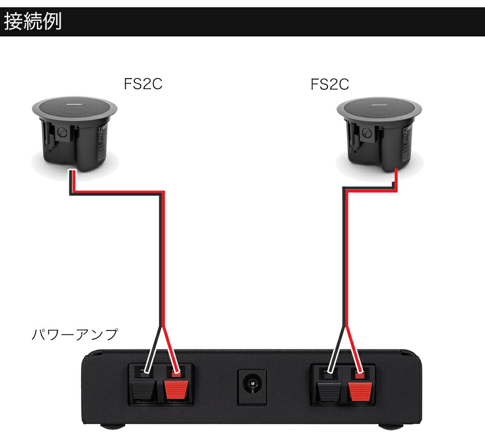 BOSE 天井埋め込みスピーカー 黒 店舗BGM等にの画像