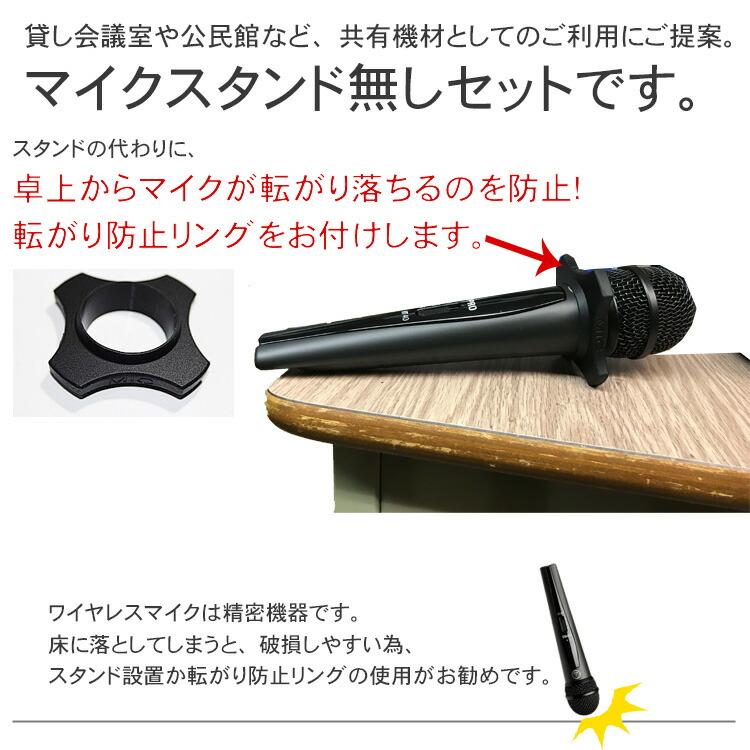 YAMAHA STAGEPAS600BT ワイヤレスマイク2本付き 簡易PAセット Bluetooth対応の画像