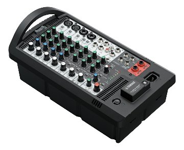 ヤマハ STAGEPAS600BT ワイヤレスマイク2本付き 簡易PAセット マイクスタンド付きの画像