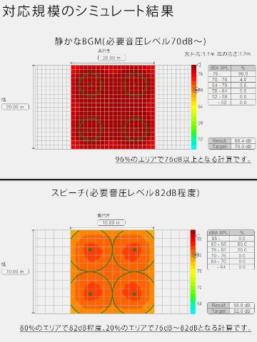 ヤマハ　天井埋め込みスピーカー4台　＋　800MHzワイヤレスマイク2本付きセット　シーリングスピーカーの画像
