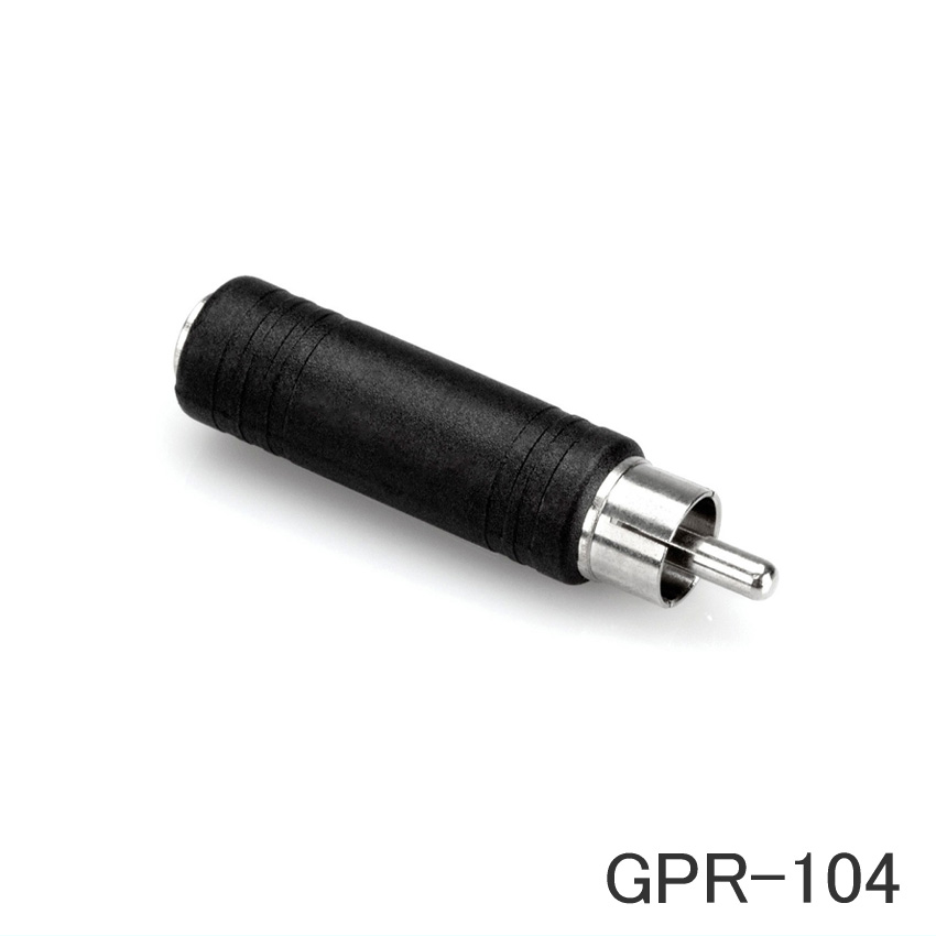 HOSA 標準フォン→RCA　変換アダプター　あると便利の画像