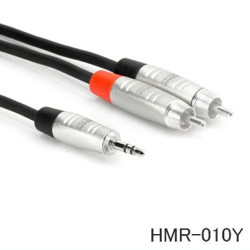 HOSA ステレオミニ→RCA×2 Y字ケーブル 3mの画像