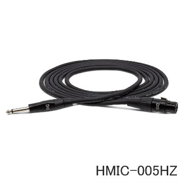 HOSA ホサ マイクケーブル ノイトリック REANコネクタ XLRキャノンメス モノラルオス 1.5m OFC線 銀メッキコネクタ HMIC-005HZの画像