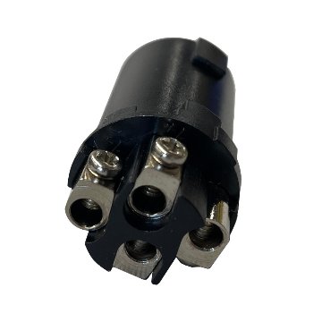 True Dyna トゥルーダイナ スピコンプラグ 4芯 4pin TDS102 TDS-102 スピーカーケーブル 自作ケーブル 部材の画像