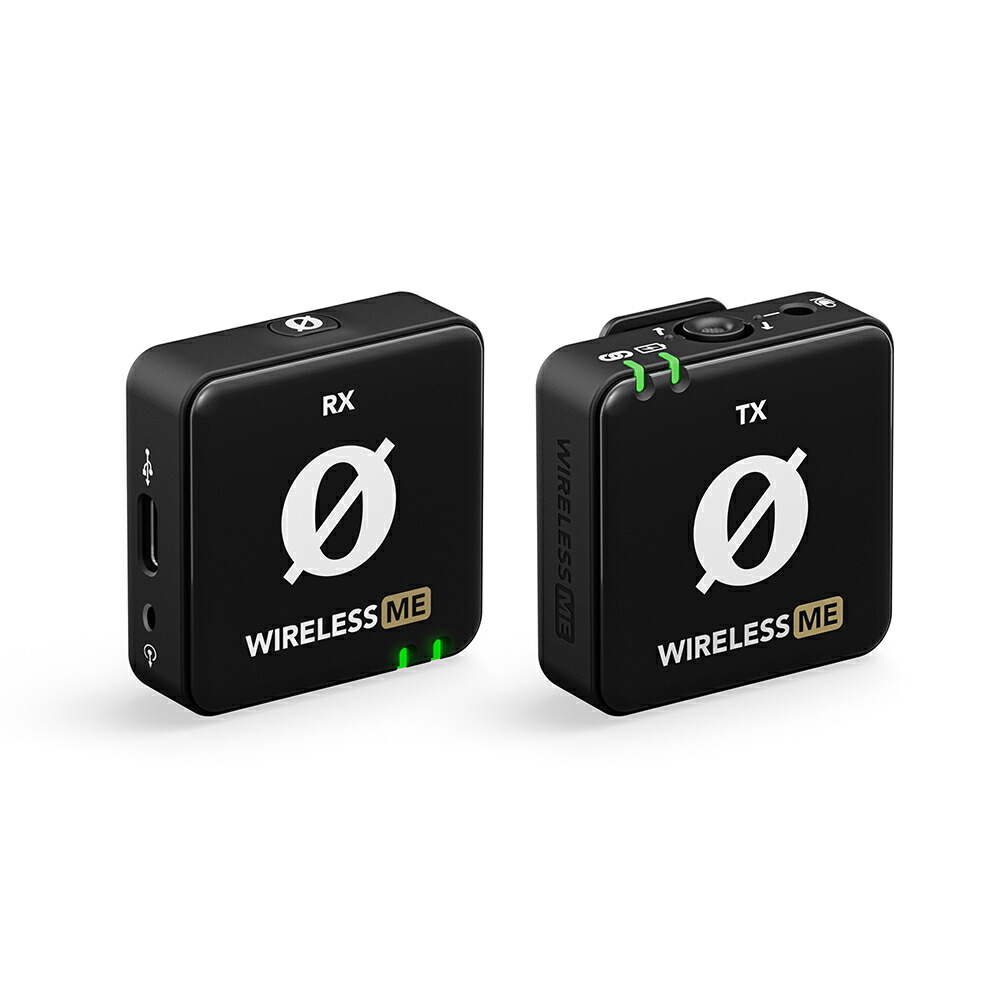 RODE ビデオワイヤレスマイク WIRELESS ME 受信機にマイクを搭載の画像